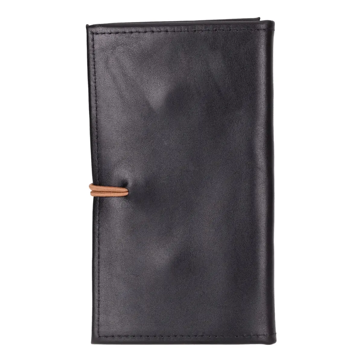 Black Leather Cable Organizer