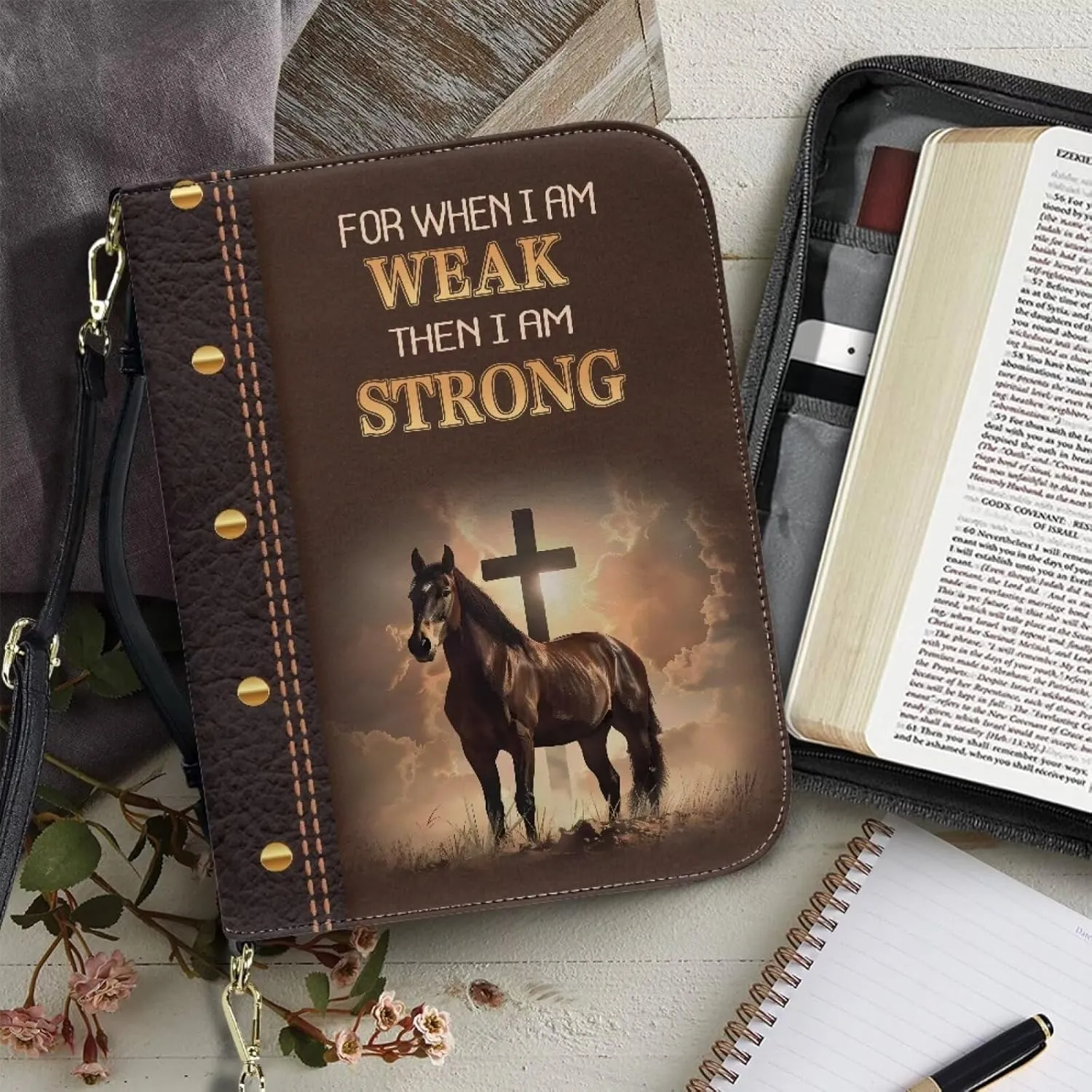 Book Covers Bible Covers for Women Men Large Size Bible Bag Tote