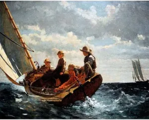 Breezing Up (Winslow Homer) - Van-Go Paint-by-Number Kit 40CMx50CM DIY Frame