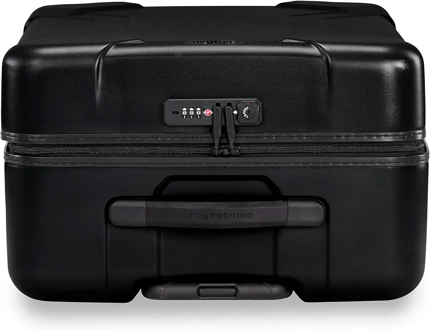Briggs & Riley 30" Large Spinner - Checked Luggage for Travel, Suitcases with Wheels, Hardside Rolling Bag for Men & Women, Self-Repairing Zipper - Torq Collection, Stealth Black