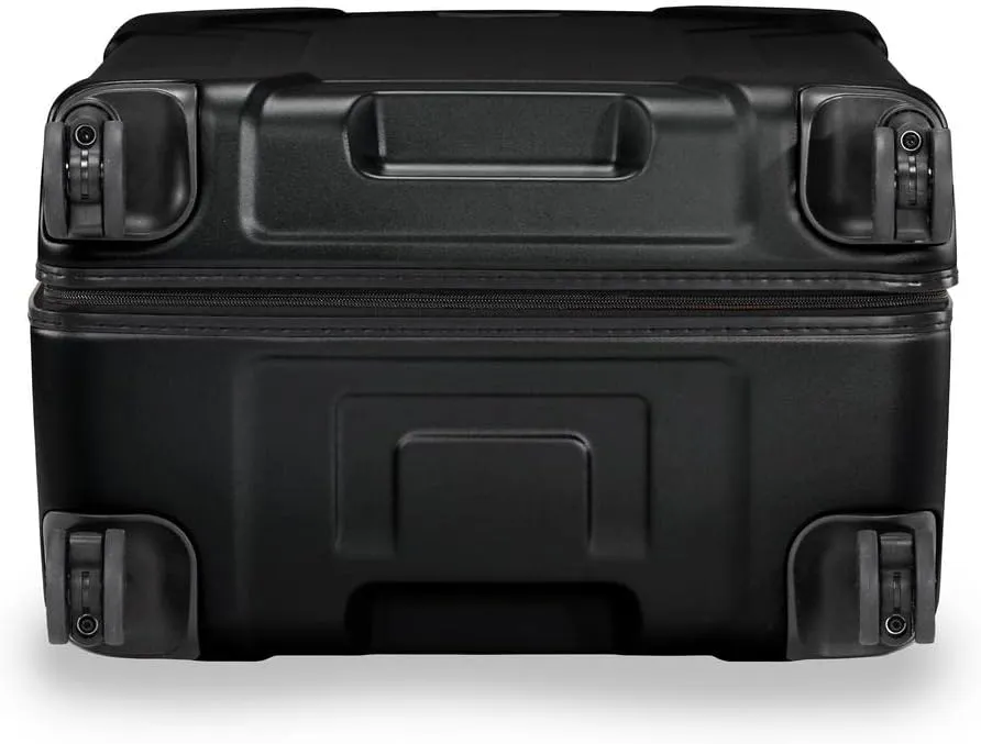 Briggs & Riley 30" Large Spinner - Checked Luggage for Travel, Suitcases with Wheels, Hardside Rolling Bag for Men & Women, Self-Repairing Zipper - Torq Collection, Stealth Black