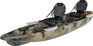 Brooklyn 13.0 Pro Tandem Kayak 12-Foot, 8 inch 2 or 3 Person Sit On Top Fishing Kayak
