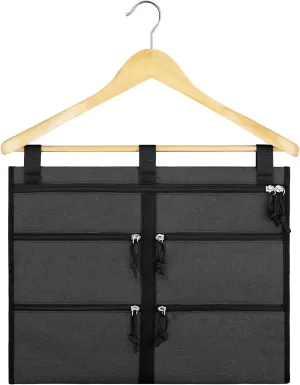 Bukere Hanger Diversion Safe for Money Cash, Safe Pocket for Home, Travel, College Dorm, Large Zipper Pouch, Great for Storing Money, Jewelry, Passport, Document