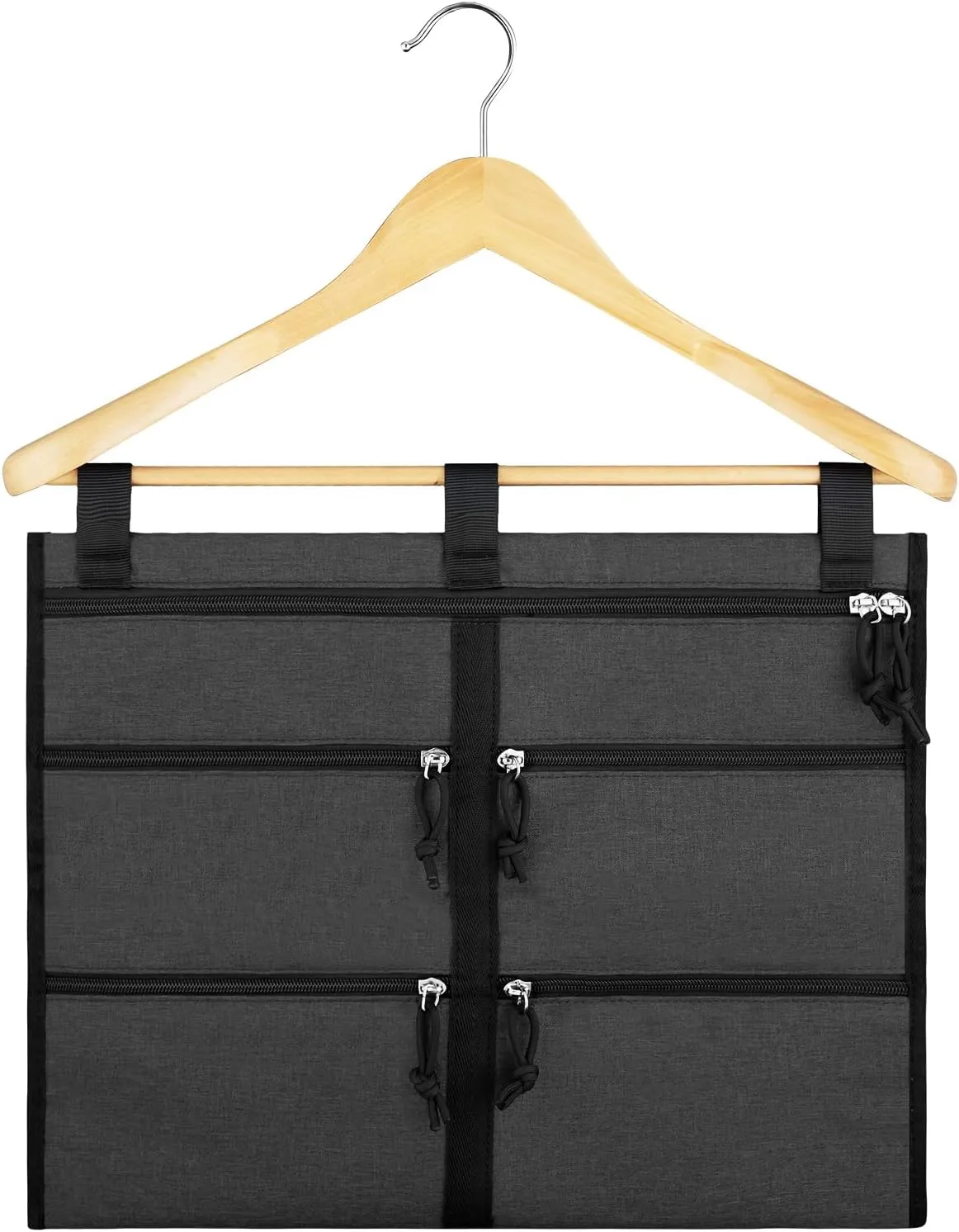 Bukere Hanger Diversion Safe for Money Cash, Safe Pocket for Home, Travel, College Dorm, Large Zipper Pouch, Great for Storing Money, Jewelry, Passport, Document