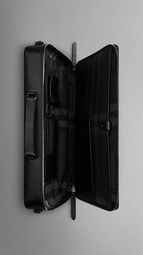 Burberry  - London Leather  Briefcase