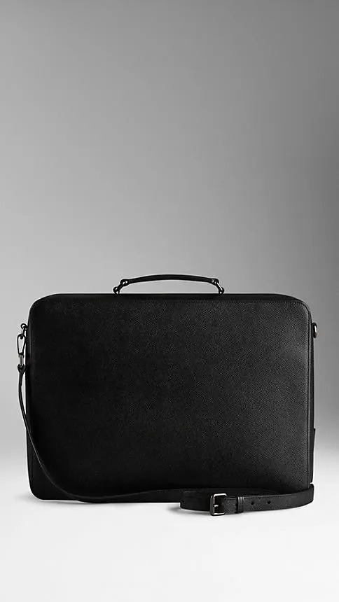 Burberry  - London Leather  Briefcase