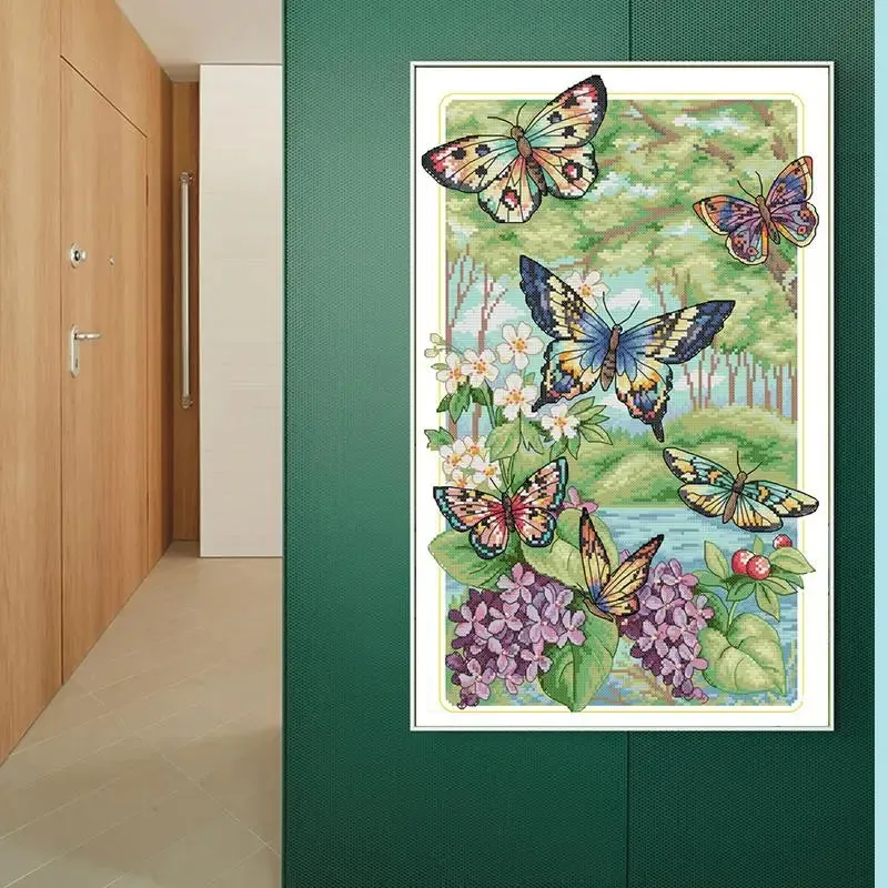 Butterfly Forest Animal Stitch DIY Kits
