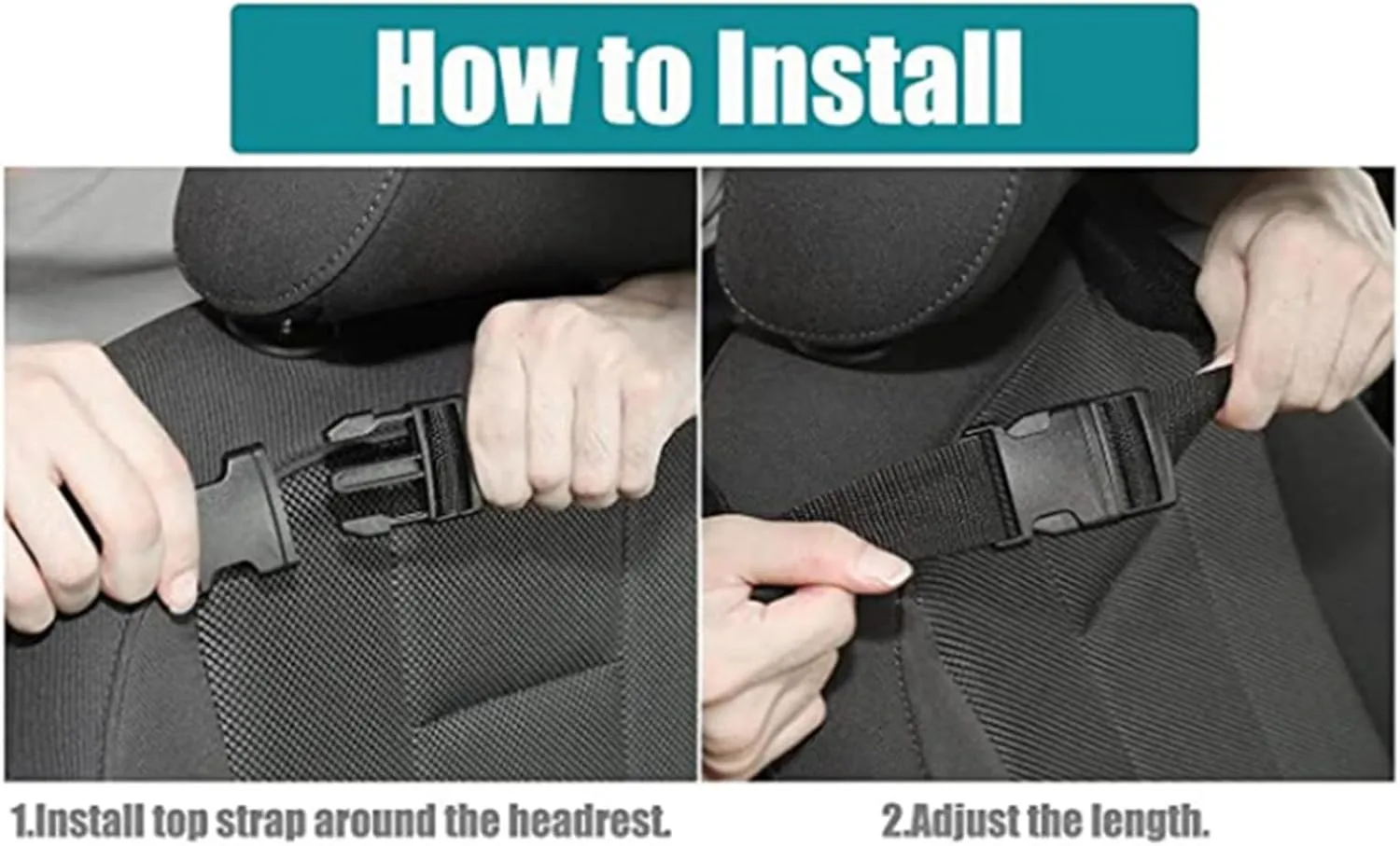 Car Seat Organiser for Volkswagen VW Atlas (7-Seater) 2018 2019 2020 2021 2022 2023 2024 2025, 1Pcs Multifunctional Tidy 10 Pockets Storage Bag Travel Hanging Universal Accessories,B