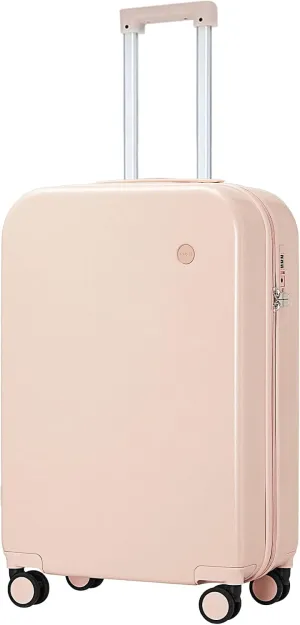 Carry on Luggage, Mixi Suitcase Spinner Wheels Luggage Hardshell Lightweight Rolling Suitcases PC with Cover & TSA Lock for Business Travel