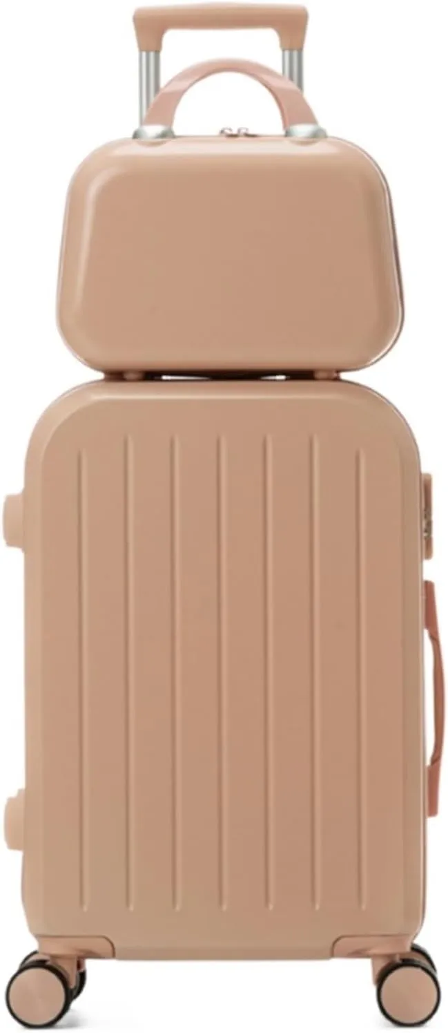 Carry On Luggages Suitcase Luggage Hard Suitcases Lightweight Password Luggage Wheeled Men's Women's Suitcase Luggage Suitcases (E-24inch