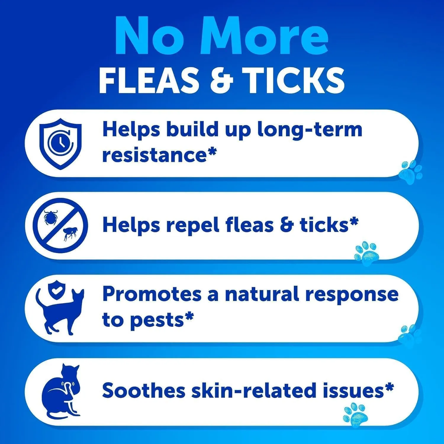Cat Flea Treatment - Natural Flea and Tick Prevention Supplement for Large & Smal Cats - Immune Support Chews with Vitamins - Pest Defense Oral Pills - Farmhouse Chicken 135 Soft Chews