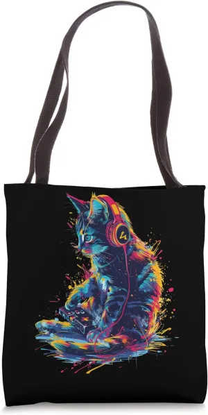 Cat Gamer Kitty | Funny Video Game | Kitten Owner Tote Bag
