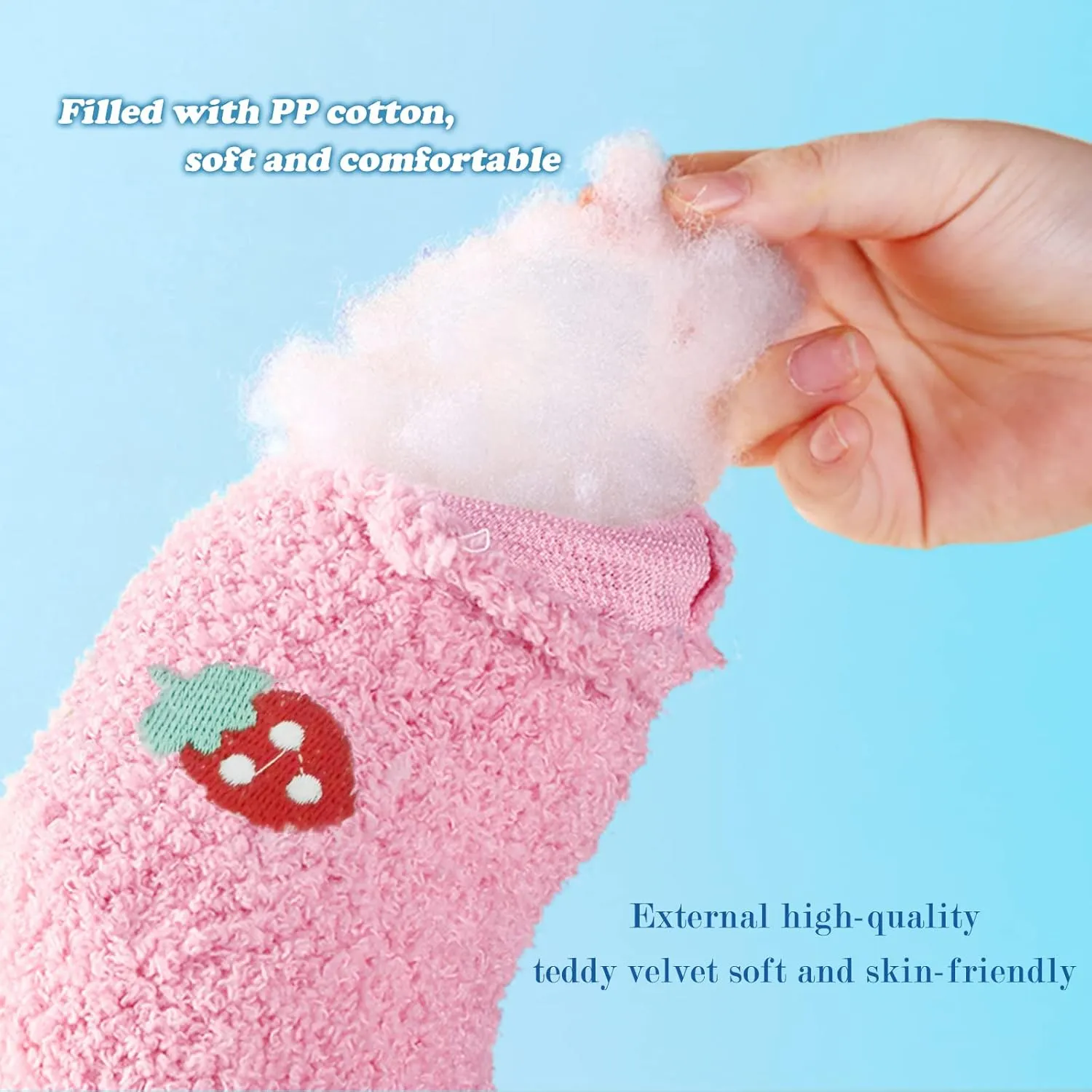 Cat Pillow for Indoor Cats, Ultra Soft Fluffy Cat Calming Pillow, Half Donut Cuddler with Cute Embroidery Pattern Providing Support of Pet Neck, Machine Washable