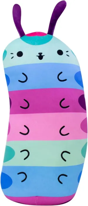 Cats vs Pickles - Hugger - Caterpillar - 17" Super-Soft and Huggable Plush! The Perfect Cuddle Buddy! Use as Fun Bedroom Décor, Bed Pillows, or Calm Down Toys!