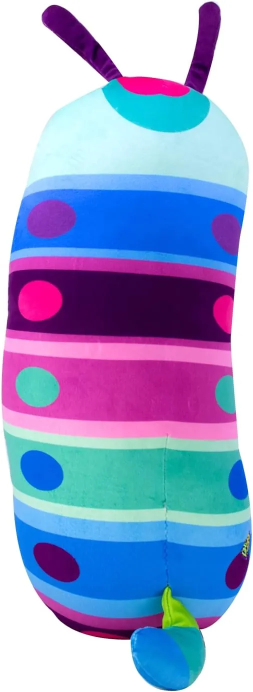 Cats vs Pickles - Hugger - Caterpillar - 17" Super-Soft and Huggable Plush! The Perfect Cuddle Buddy! Use as Fun Bedroom Décor, Bed Pillows, or Calm Down Toys!