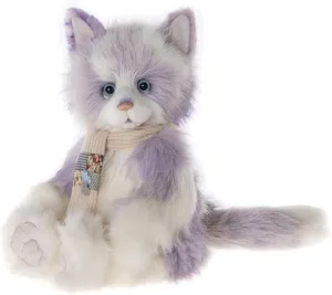 Charlie Bears - Sleepyhead | 2024 Secret Collection Teddy Bear, Plush Cat, Plush Kitten, 3 Years  , Fully Jointed, Handmade, Poseable, Collectable