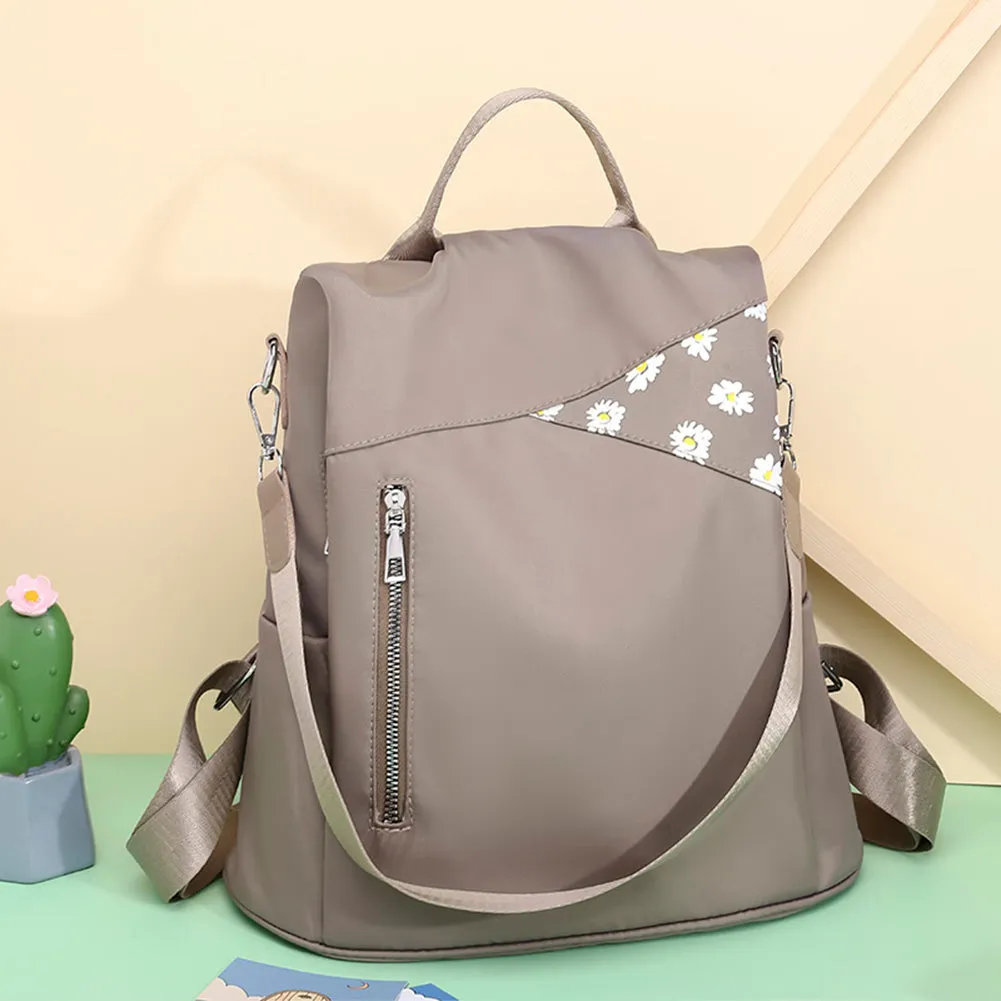 Chic Oxford Cloth Womens Backpack