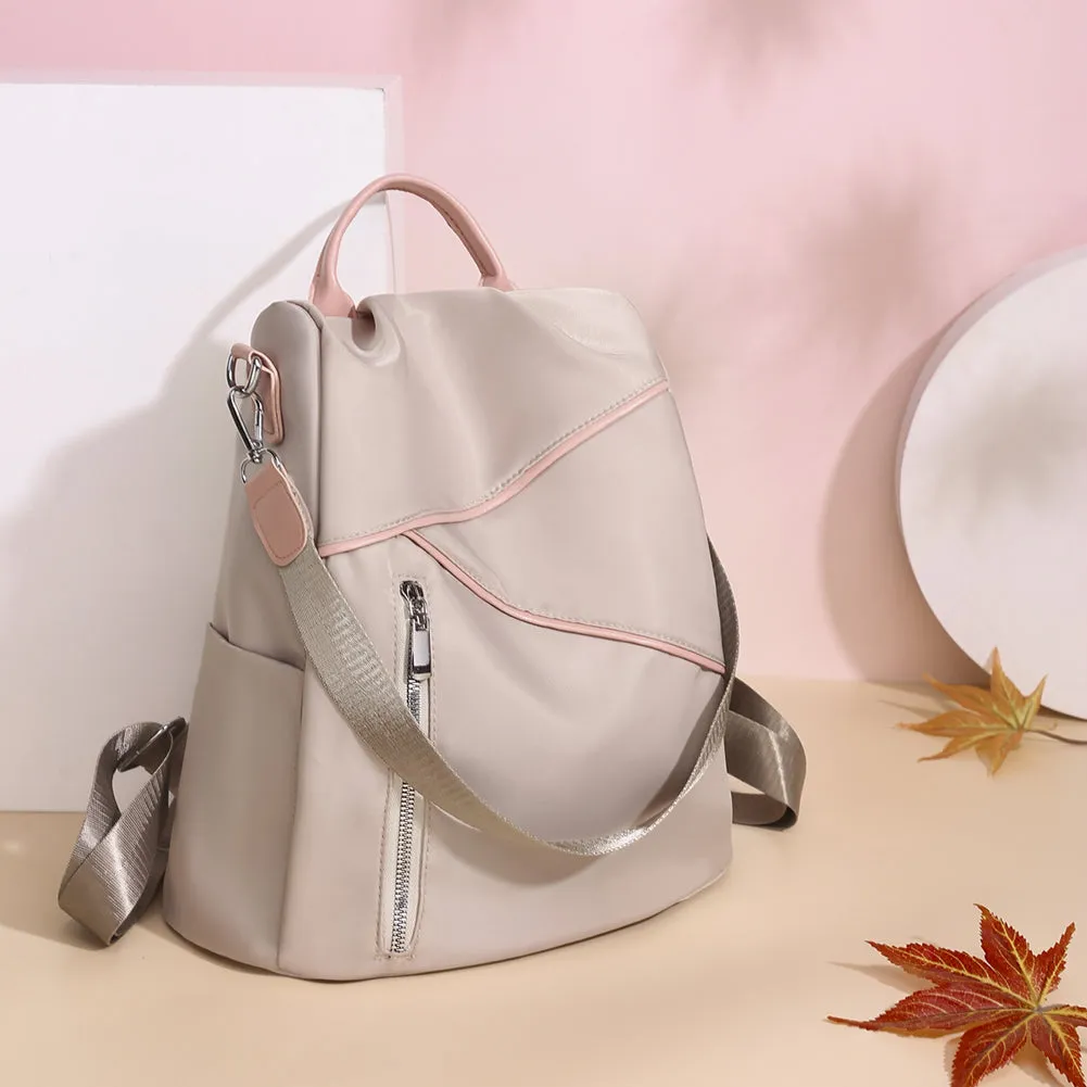 Chic Oxford Cloth Womens Backpack