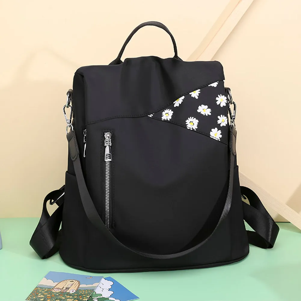 Chic Oxford Cloth Womens Backpack