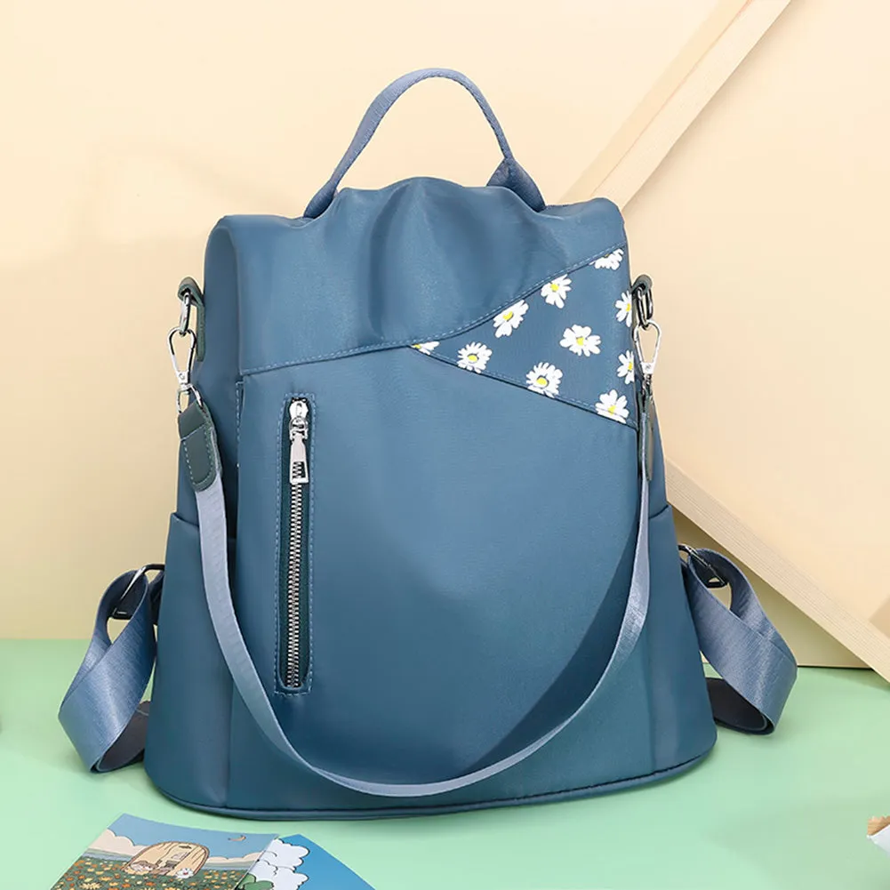 Chic Oxford Cloth Womens Backpack