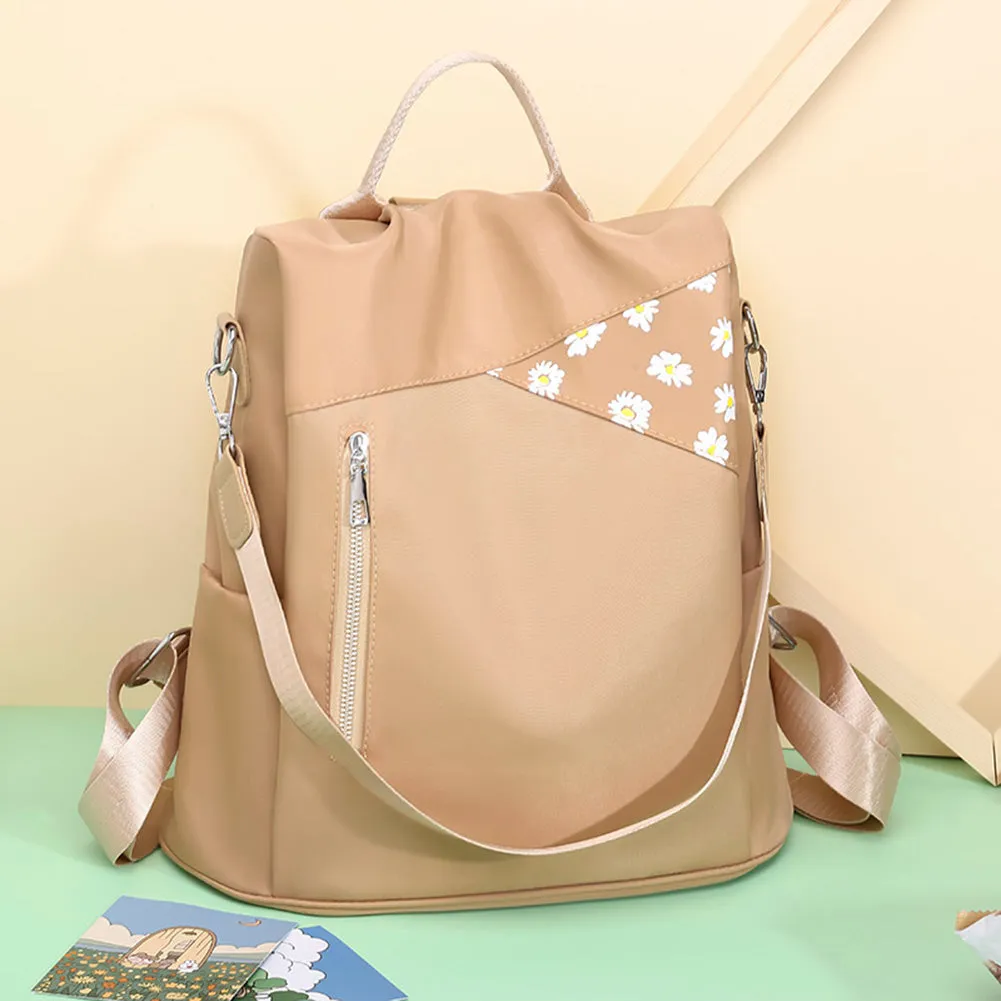 Chic Oxford Cloth Womens Backpack