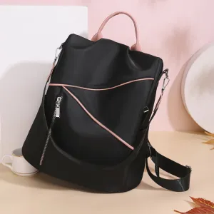 Chic Oxford Cloth Womens Backpack