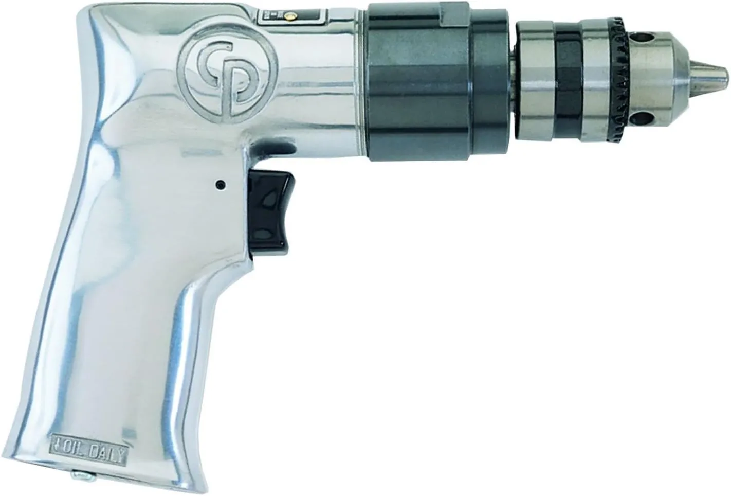 Chicago Pneumatic CP785 - Air Power Drill, 3/8 Inch (10 mm), Keyed Chuck, Aluminum Housing, Pistol Handle, 0.5 HP / 370 W, Stall Torque 3.1 ft. lbf / 4.2 NM, 2400 RPM, Power Tools & Home Improvement