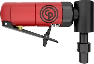 Chicago Pneumatic CP875 - Air Angle Die Grinder Tool, 1/4 Inch (6 mm), 0.3 HP / 220 W, 22500 RPM, Welder, Woodworking, Automotive Detailing, Stainless Steel Polisher, Heavy Duty