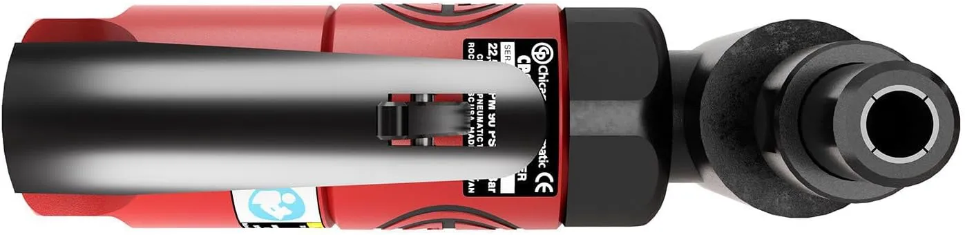 Chicago Pneumatic CP875 - Air Angle Die Grinder Tool, 1/4 Inch (6 mm), 0.3 HP / 220 W, 22500 RPM, Welder, Woodworking, Automotive Detailing, Stainless Steel Polisher, Heavy Duty