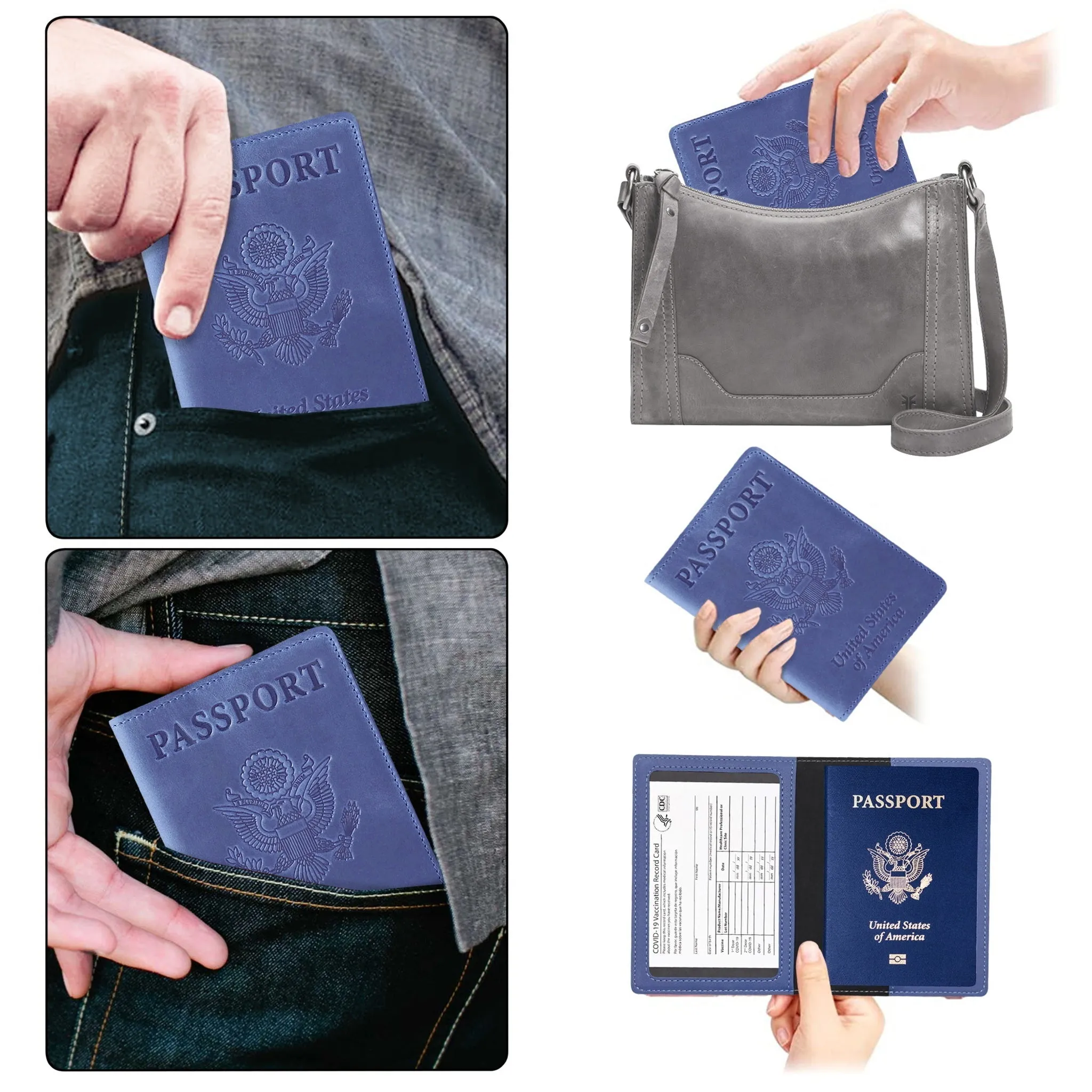 Ciana Vaccine Card and Passport Holder