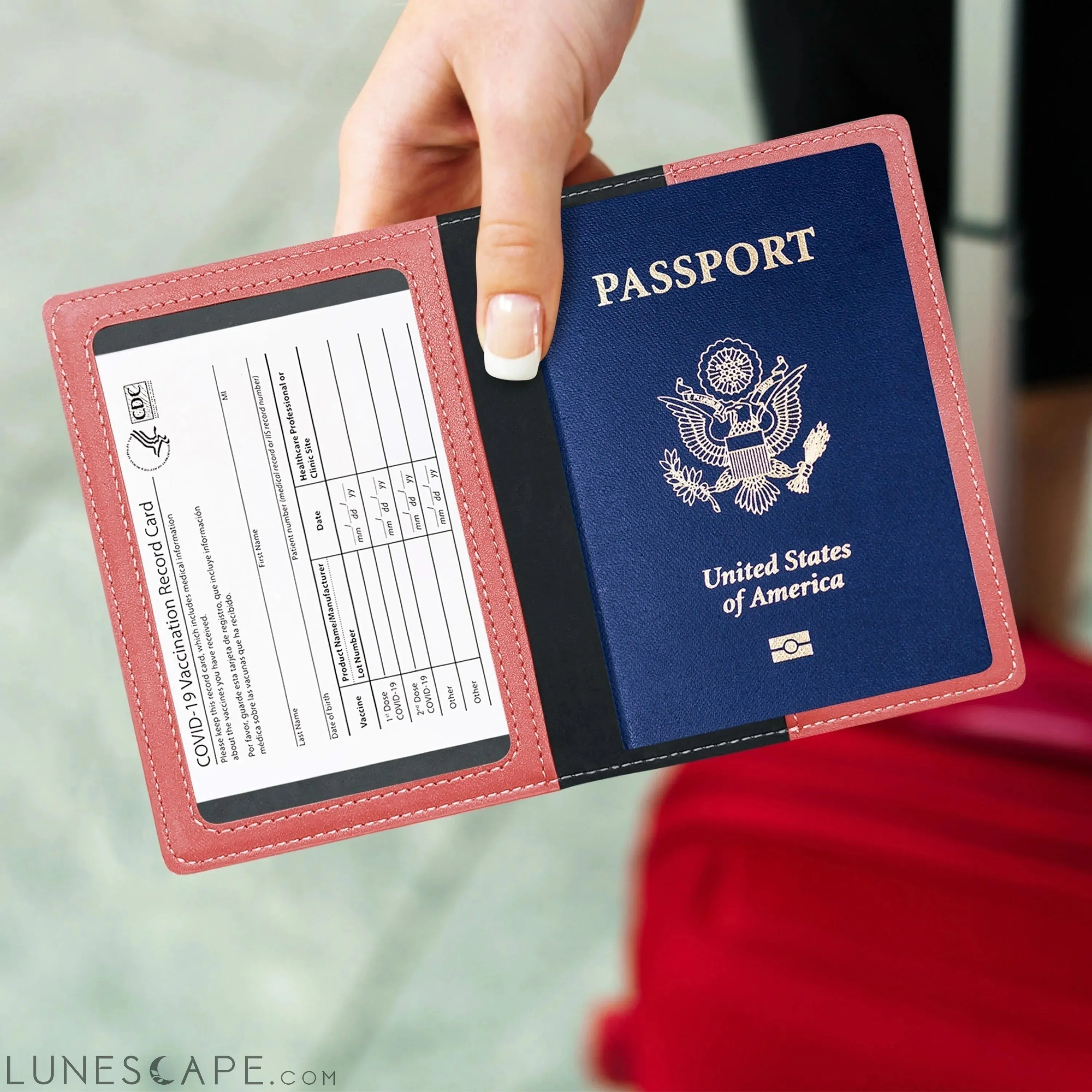 Ciana Vaccine Card and Passport Holder