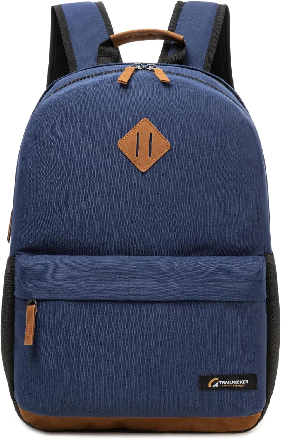 Classic Laptop Backpack with Padded 17 inch Laptop Sleeve, Multi Pocket Backpack, Casual Daypack Backpacks (Navy)