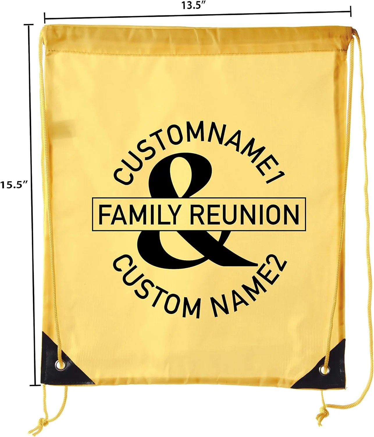 Combined Reunion Custom Last Name and Date - Family Reunion Party Favor Bags