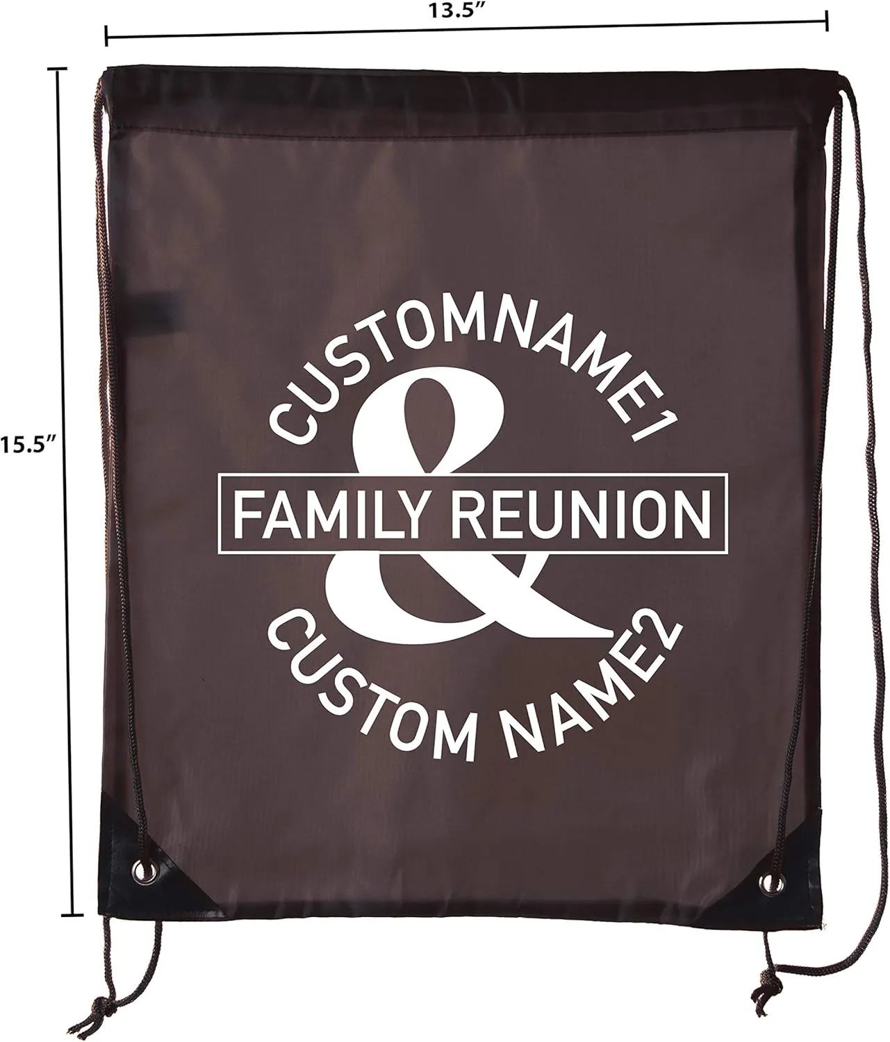 Combined Reunion Custom Last Name and Date - Family Reunion Party Favor Bags