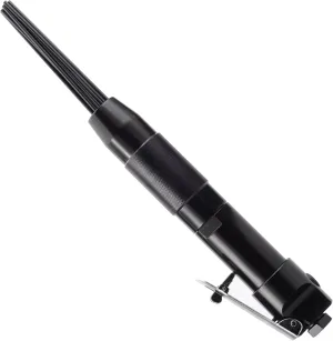 Compact air needle scaler air-powered pneumatic rust paint weld removal tool, pneumatic needle scaler