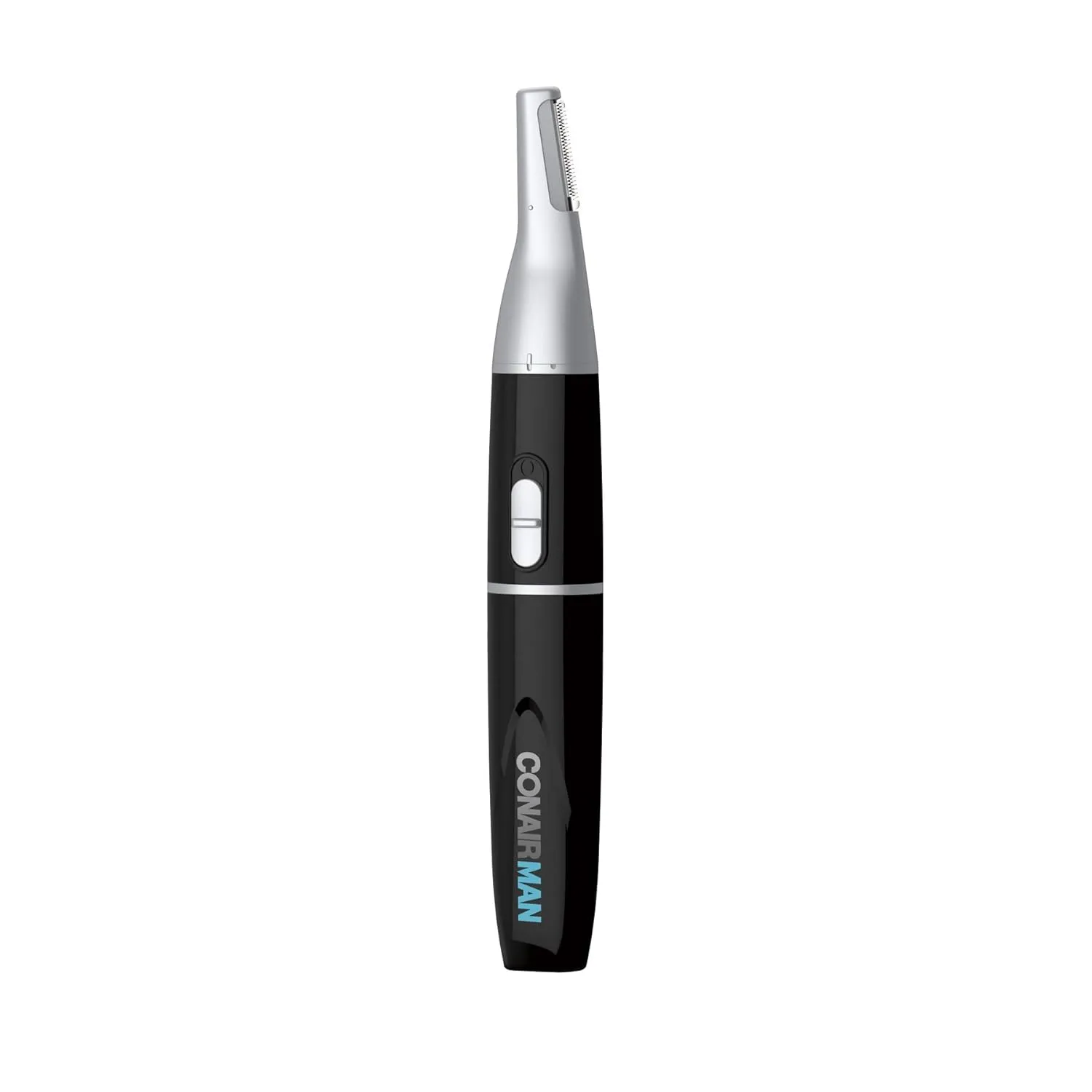 ConairMAN All-in-One Personal Trimmer for Men, for Nose, Ear, Eyebrows and Sideburns Hair Trimmer, 4 piece Men's Grooming Kit, Lithium Battery-Powered