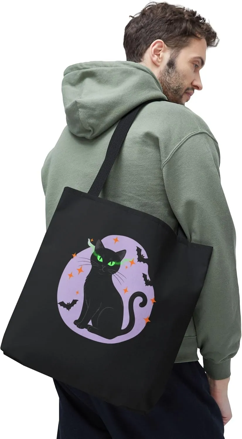 Copy of Halloween Cat Tote Bag – Spooky Themed Reusable Shoulder Bag for Trick-or-Treat & Everyday Use