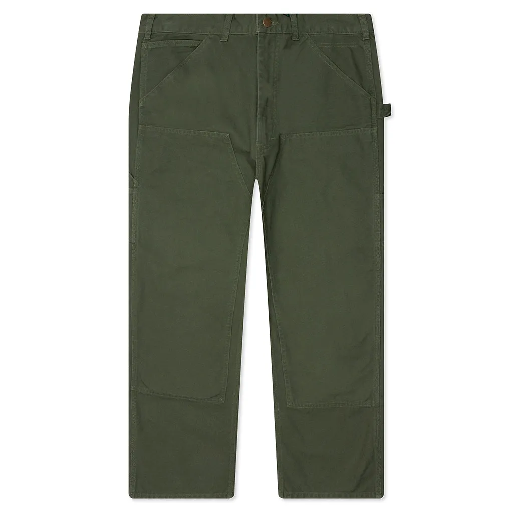 Cotton Canvas Painter Pant - Moss Green