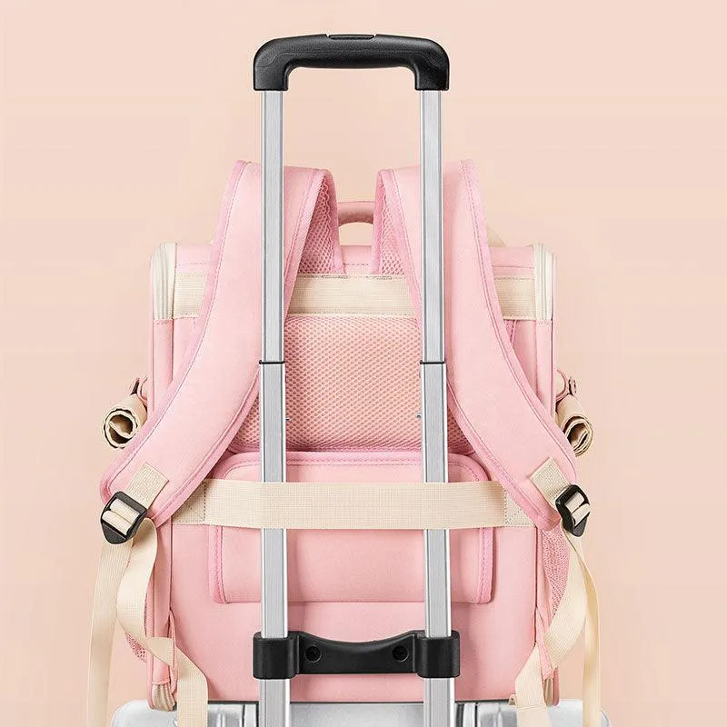 Cute Cat Carriers Foldable 3 Color Bubble Backpack