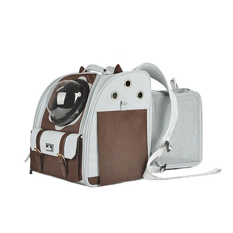 Cute Cat Carriers Foldable 3 Color Bubble Backpack