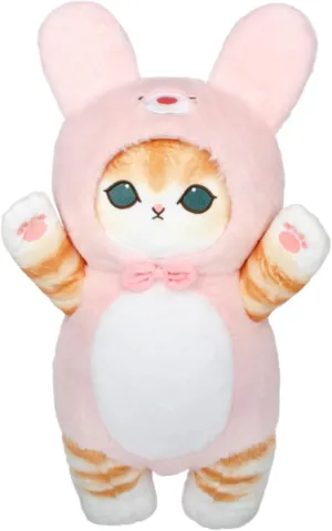 Cute cat Plush Toys 20", Soft Toys Pillow, Gifts for Girl and Boys, Home Decoration (Rabbit cat)