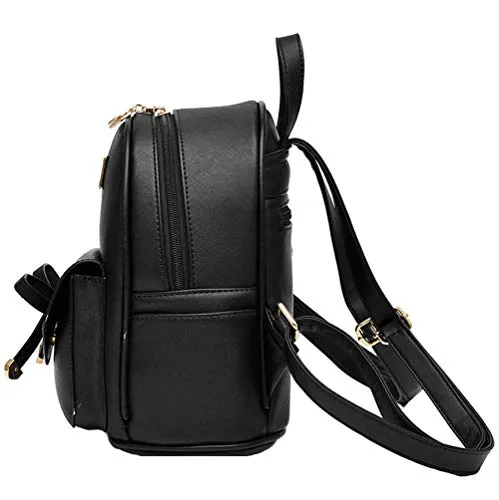 Cute Leather Mini Backpack for Women