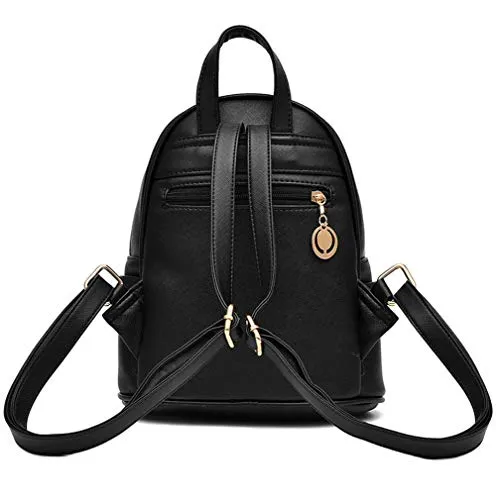 Cute Leather Mini Backpack for Women