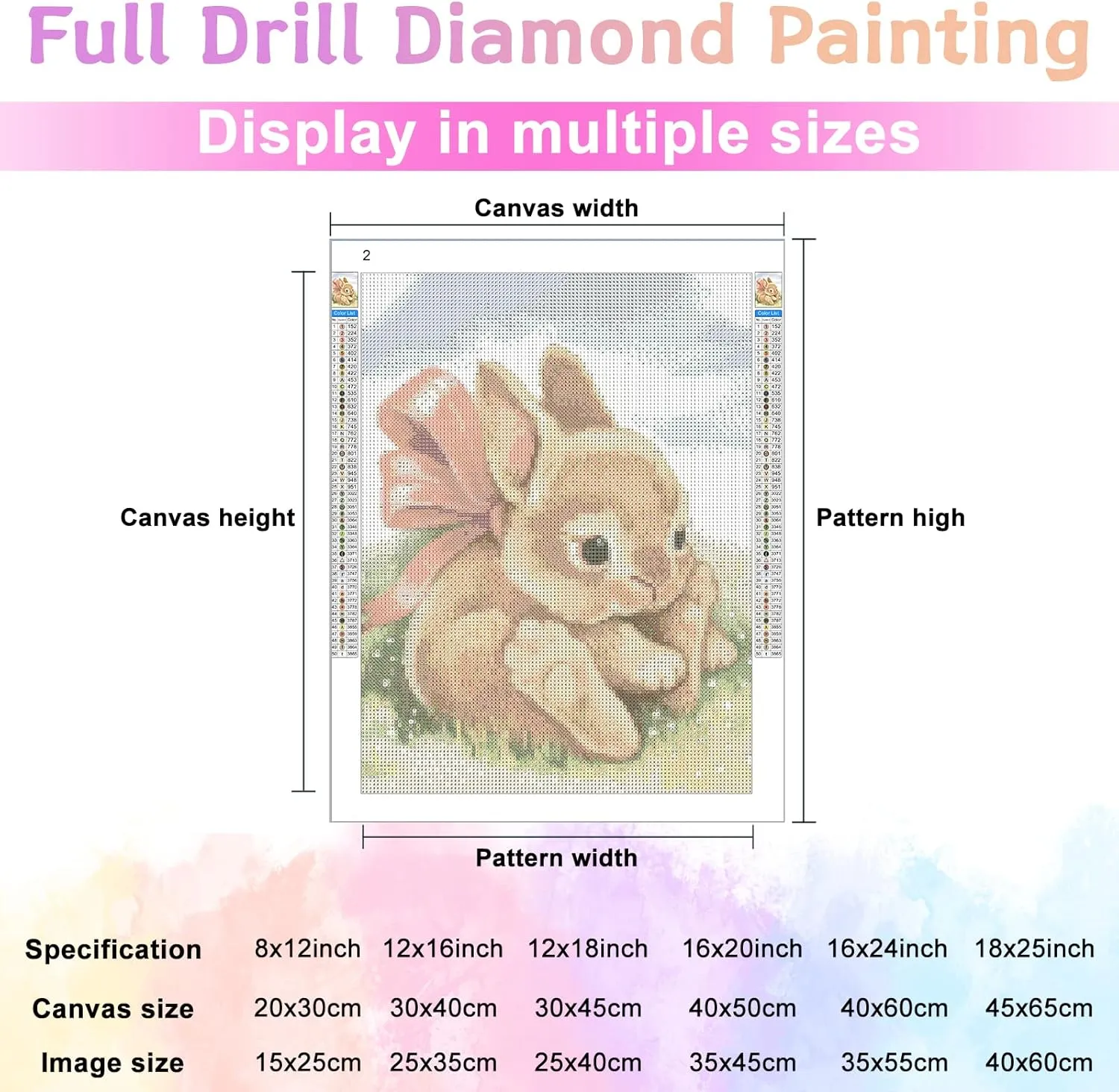 Diamond Painting Kits - Forest Running Horse DIY Diamond Painting Stress Relief Cross Stitch Digital Oil Painting Artwork, Suitable for Family Interactive Gift - 16x24inch Home Decor, Room Decor