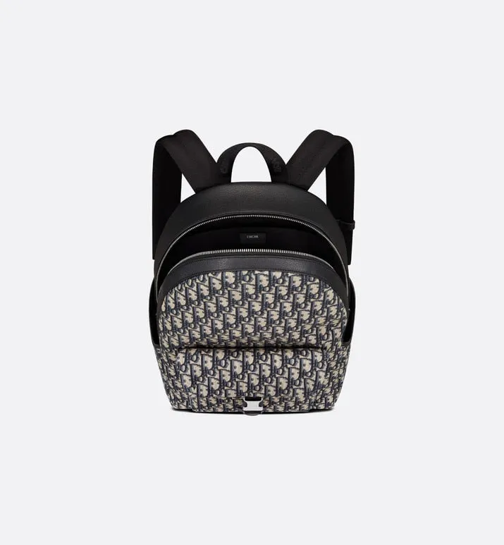 Dior Explorer Backpack • Beige and Black Dior Oblique Jacquard