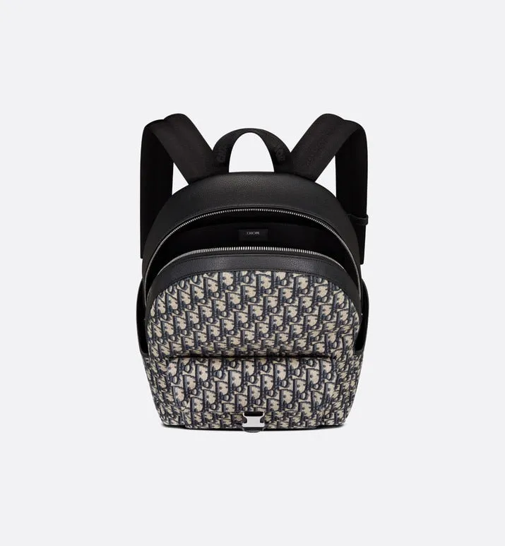 Dior Explorer Backpack • Beige and Black Dior Oblique Jacquard