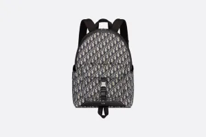 Dior Explorer Backpack • Beige and Black Dior Oblique Jacquard