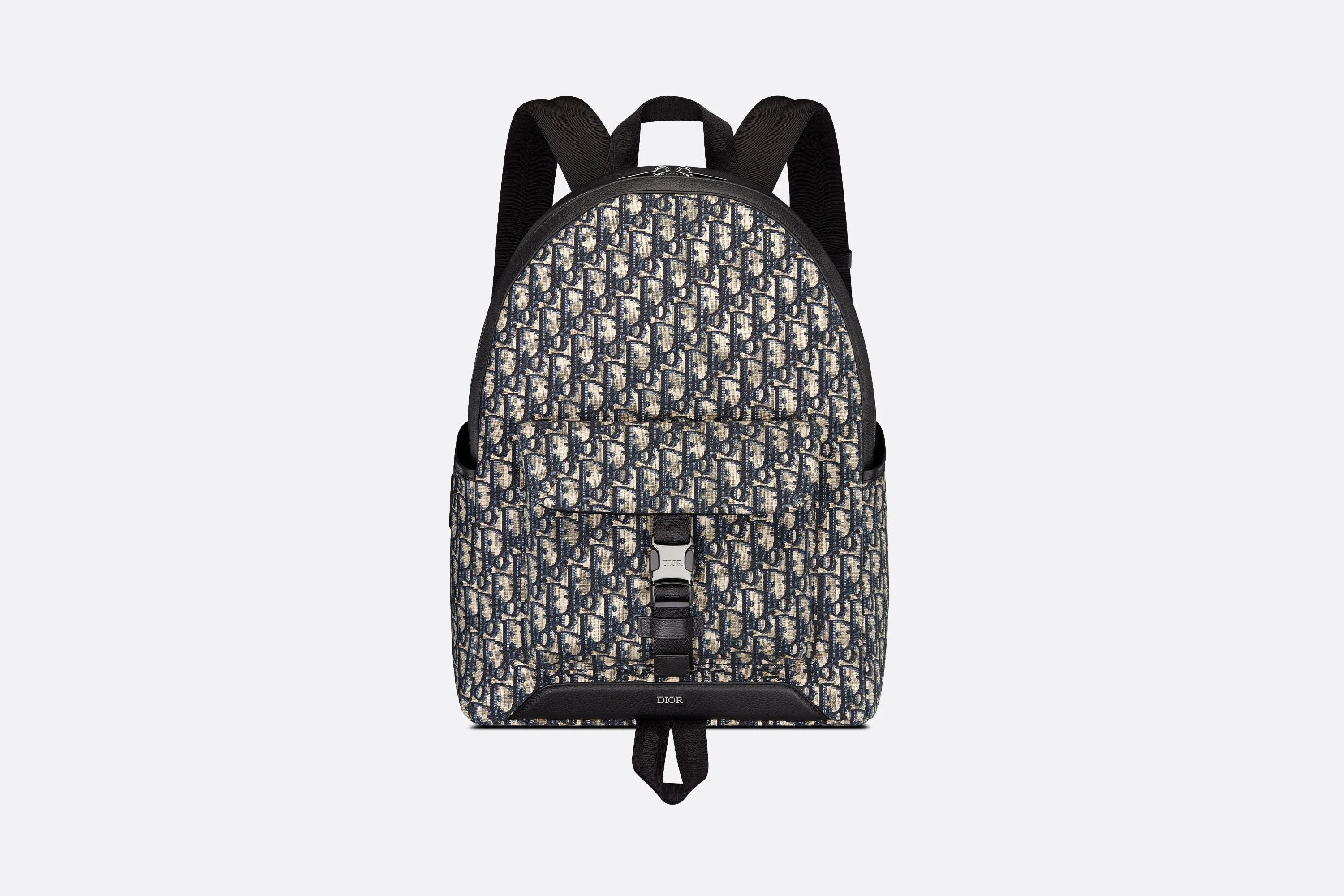 Dior Explorer Backpack • Beige and Black Dior Oblique Jacquard