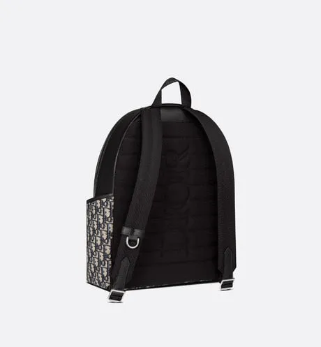 Dior Explorer Backpack • Beige and Black Dior Oblique Jacquard