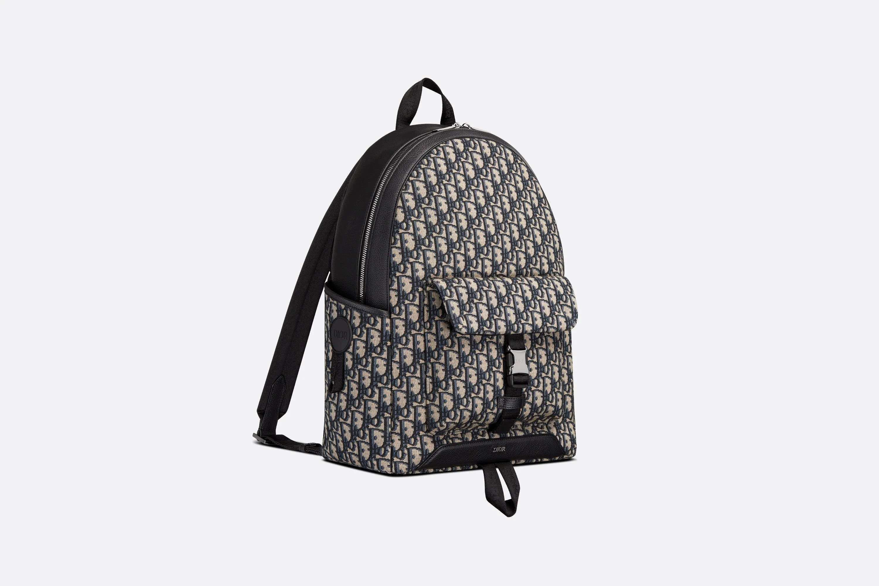 Dior Explorer Backpack • Beige and Black Dior Oblique Jacquard